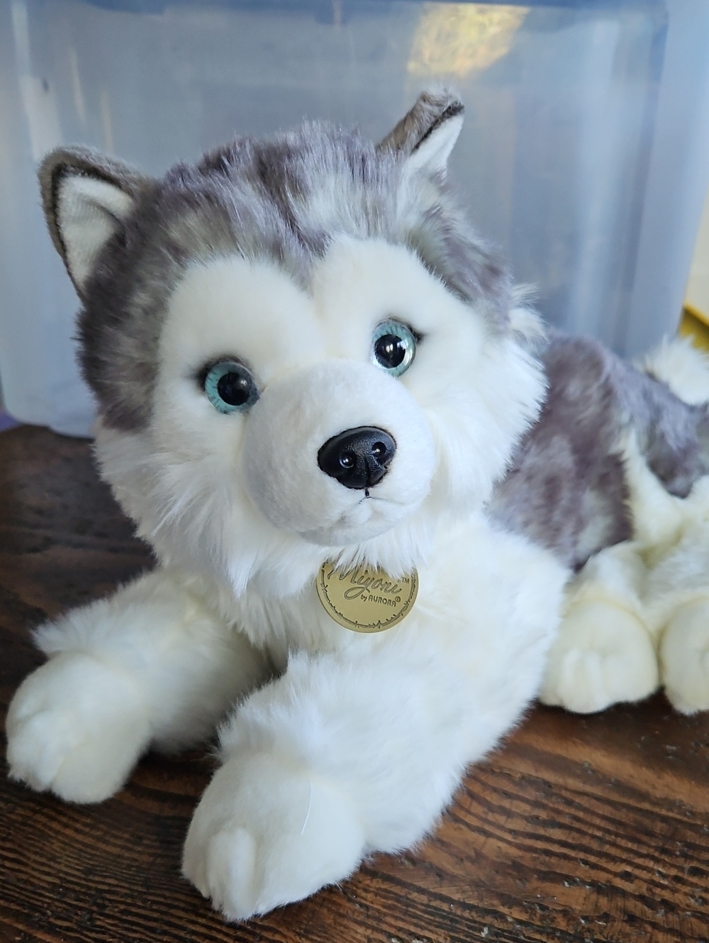 Plush Husky Dog Toy